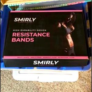Smirly resistance bands